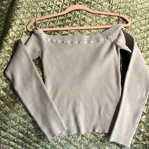 Express Off the Shoulder Sweater